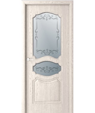 Дверь с ПВХ покрытием Виктория ДО (Дуб Бежевый) Дверь с ПВХ покрытием Виктория ДО (Дуб Бежевый)